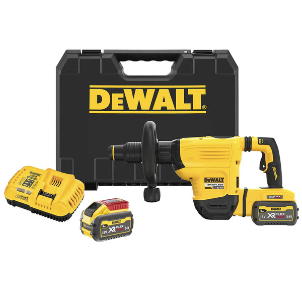 Akku Bohrhammer 54V Bürstenlos 9Ah (DeWALT DCH832X2-QW)