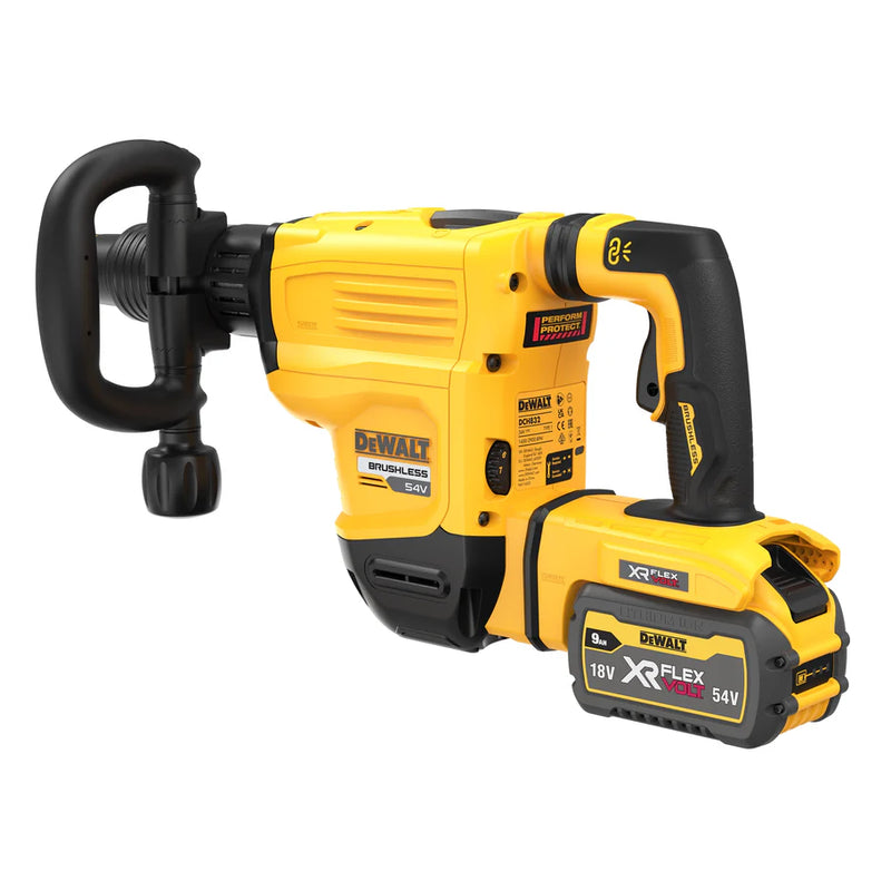Akku Bohrhammer 54V Bürstenlos 9Ah (DeWALT DCH832X2-QW)