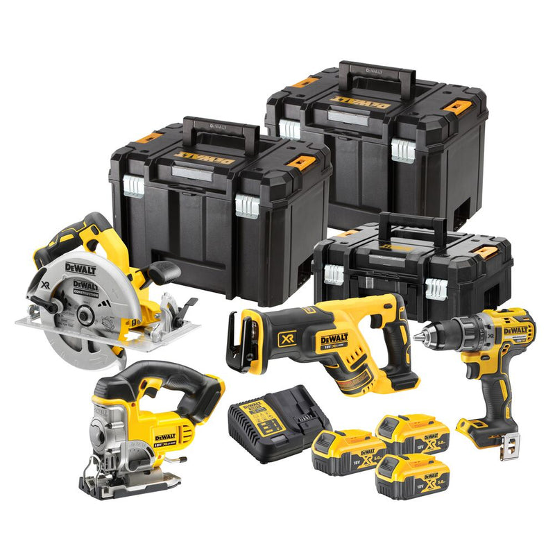 Pack combiné de batteries 18 V/3 x 5 Ah (DeWALT DCK421P3T-QW)