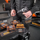 MCLAREN FLEXTORQ Bit-Set im TOUGHCASE, 28-teilig + Impact Ready Bithalter (DT70902T-QZ)