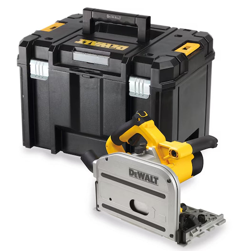1300W plunge saw set including 1500mm guide rail (DeWALT DWS520KTR-QS)