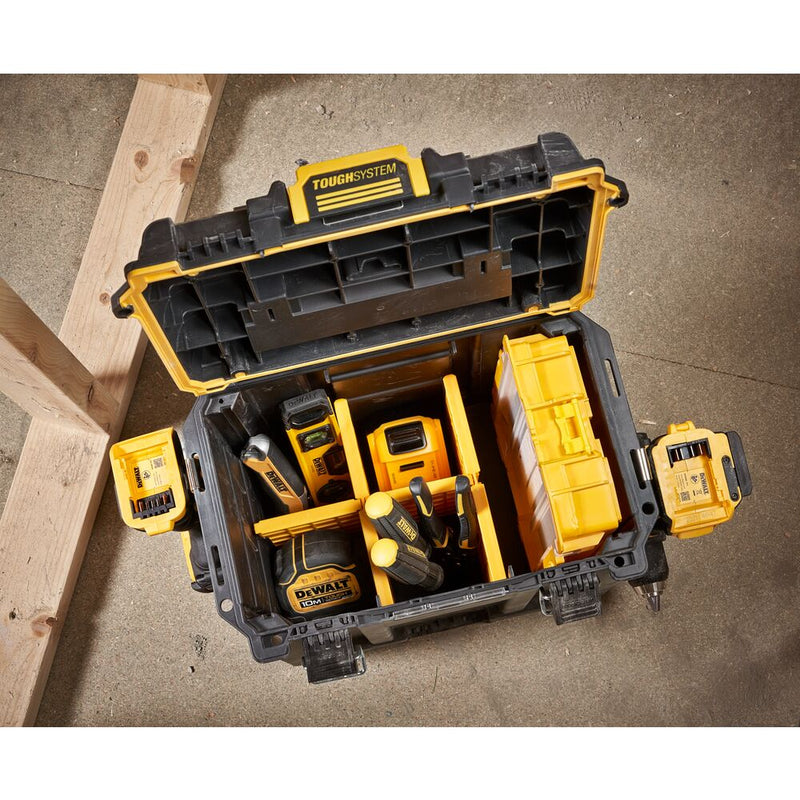 35kg/20L tool box, compact case TOUGHSYSTEM 2.0 (DeWALT DWST08035-1)