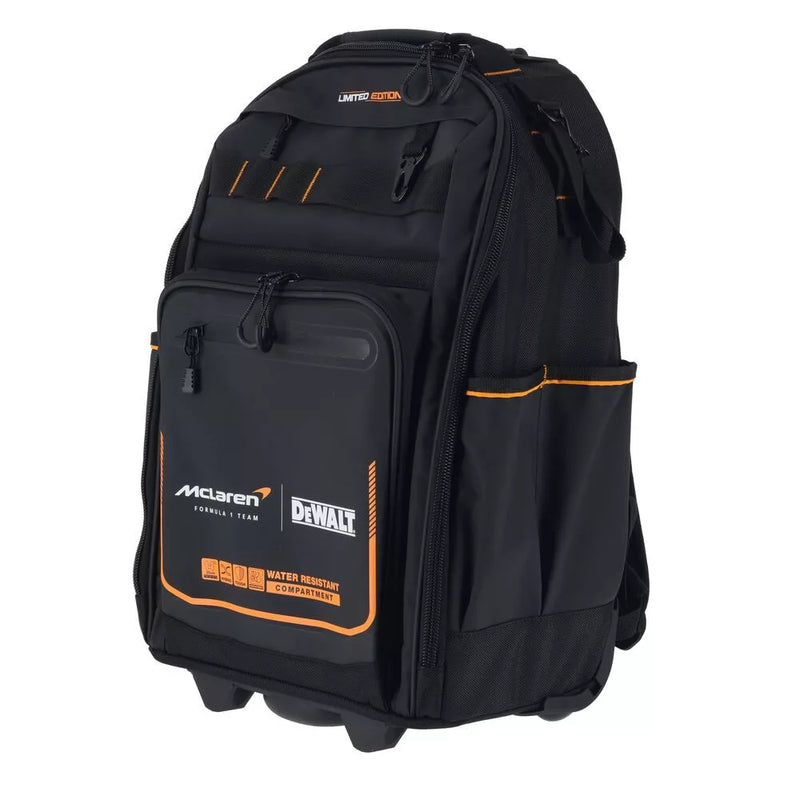 McLaren Rucksack F1 Team Pro mit Griff und Rollen (DeWALT DWST60101-9 ...