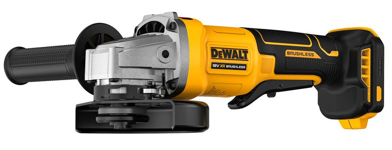18 Volt Akku-Winkelschleifer 125 mm, Totmannschalter - Basisversion (DeWALT DCG408N-XJ)