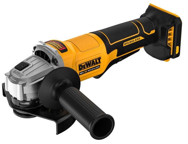 18 Volt Akku-Winkelschleifer 125 mm, Totmannschalter - Basisversion (DeWALT DCG408N-XJ)