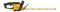18V 55cm Heckenschere, 25mm Schnittbreite (Basisversion) (DeWALT DCMHT564N-XJ)