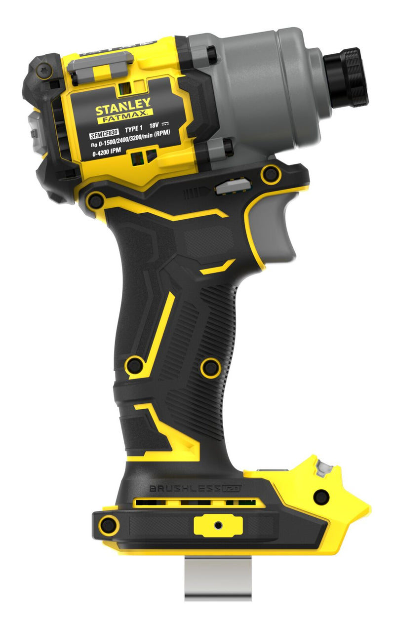 18V V20 3-Gang Bürstenloser Schlagschrauber (Einzelgerät) (STANLEY SFMCF830B-XJ)