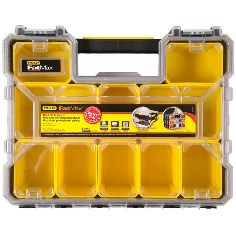 11L/8kg FATMAX PRO-Organizer 10 Fächern (STANLEY 1-97-518)