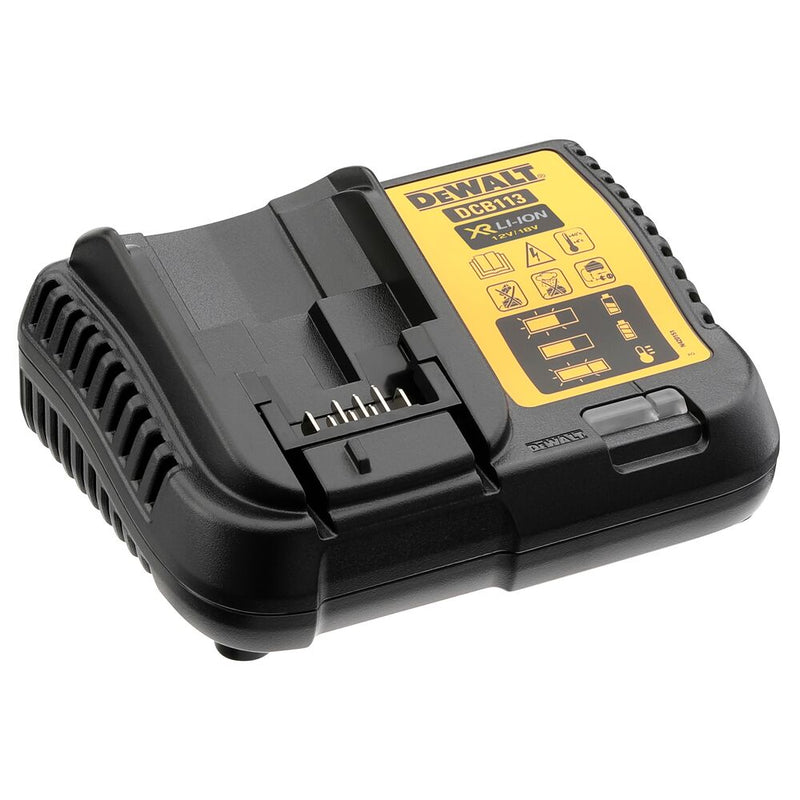 Perceuse à percussion sans fil 18V/2x2Ah, chargeur TSTAK-Box (DeWALT DCD709D2T-QW)