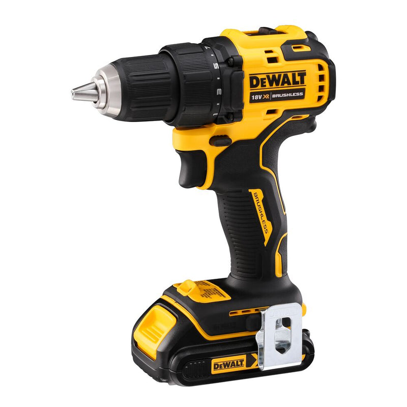 Perceuse à percussion sans fil 18V/2x1,5Ah 65Nm/340W (DeWALT DCD708S2T-QW)