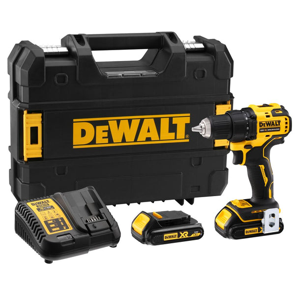 Perceuse à percussion sans fil 18V/2x1,5Ah 65Nm/340W (DeWALT DCD708S2T-QW)