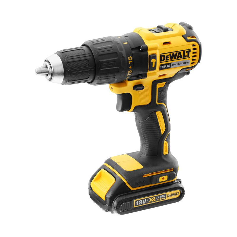 18V/2x1.5Ah cordless impact drill (brushless) (DeWALT DCD778S2T-QW)