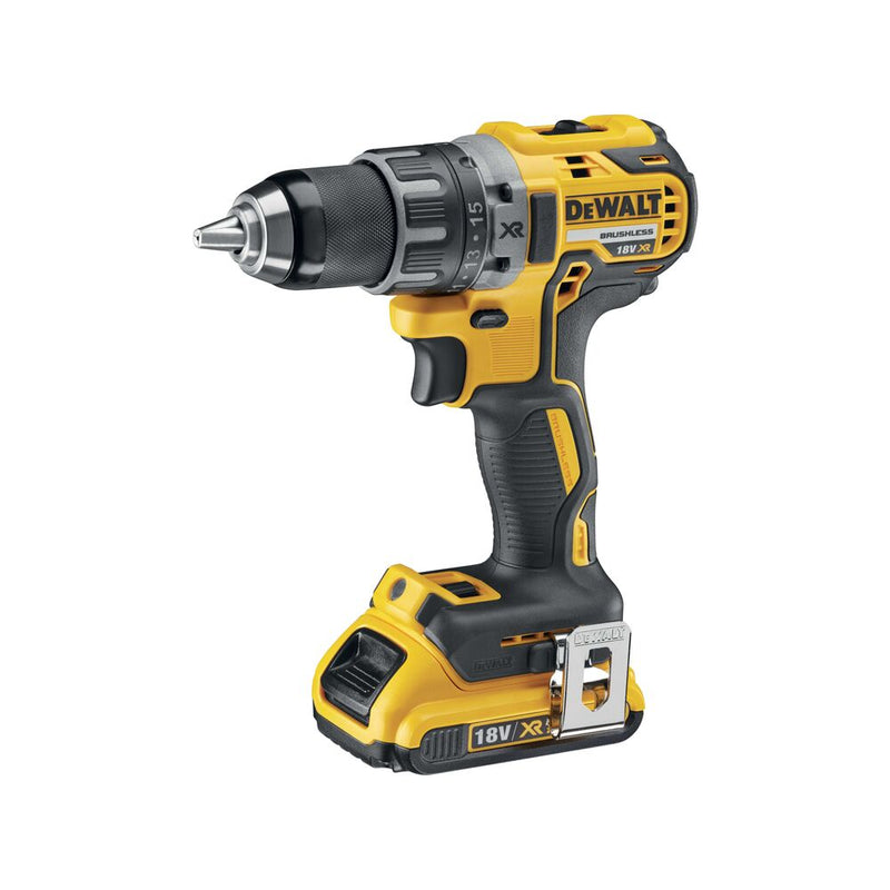 18V/2x2Ah cordless drill (brushless) (DeWALT DCD791D2-QW)