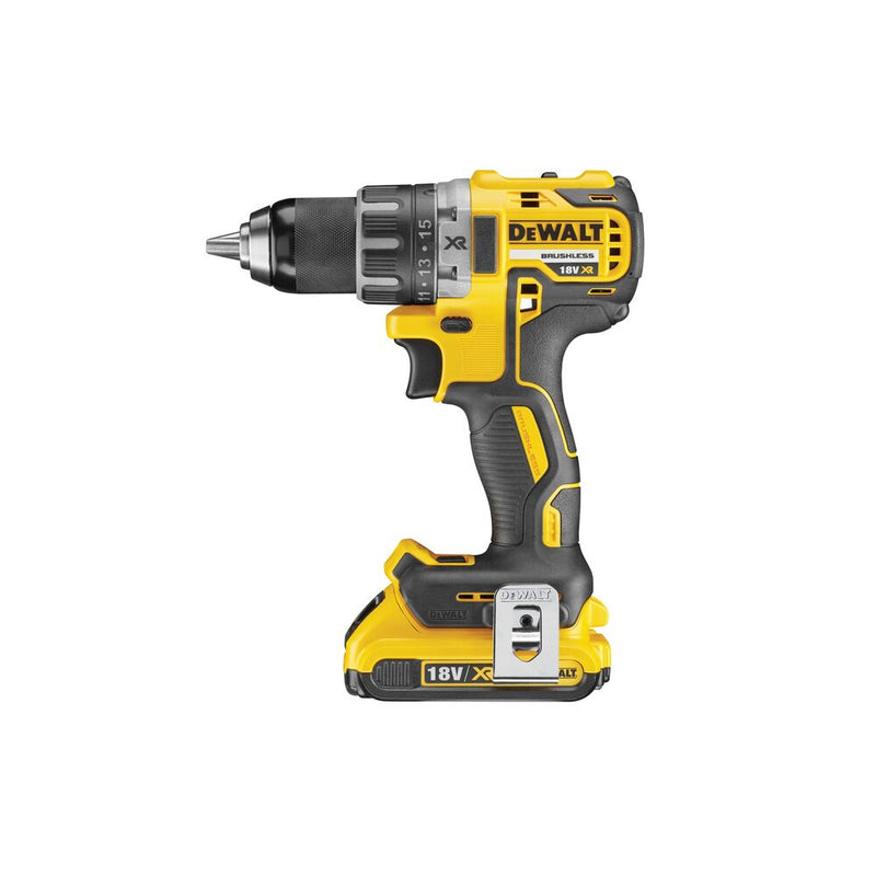 18V/2x2Ah cordless drill (brushless) (DeWALT DCD791D2-QW)