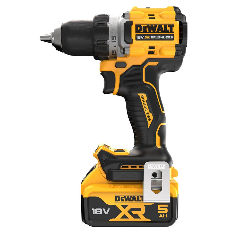 18V/2x5Ah Akku-Bohrschrauber, 90Nm TSTAK+Ladegerät (DeWALT DCD800P2T-QW)