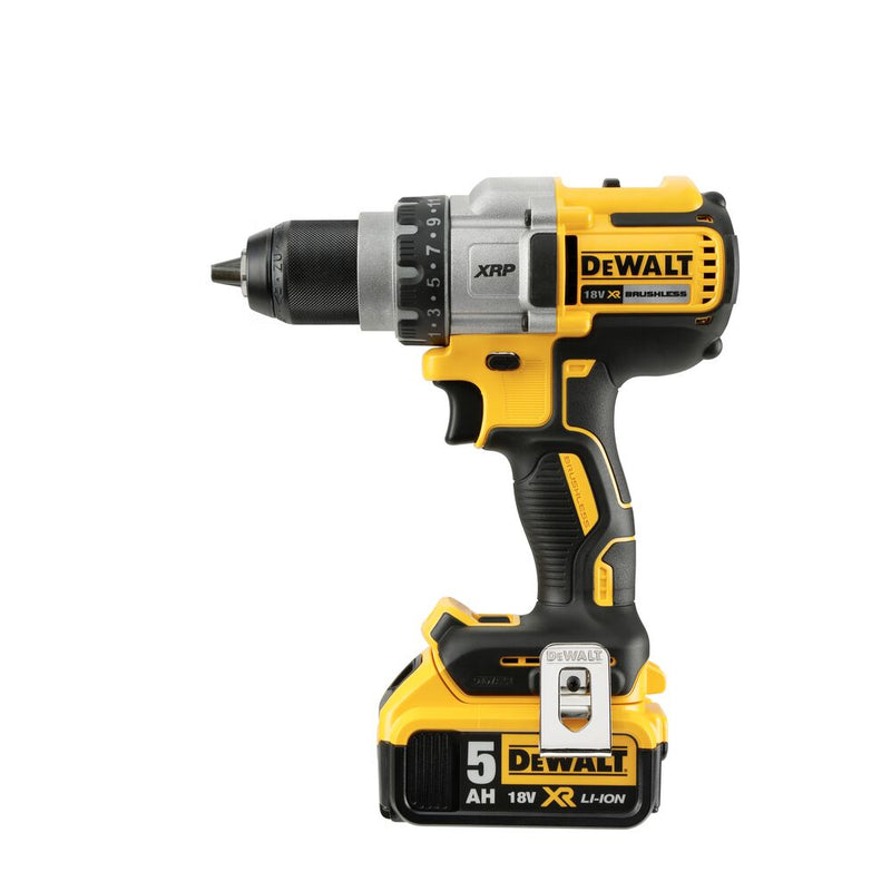 18V/2x5Ah cordless 3-speed impact drill, 820W (DeWALT DCD991P2-QW)