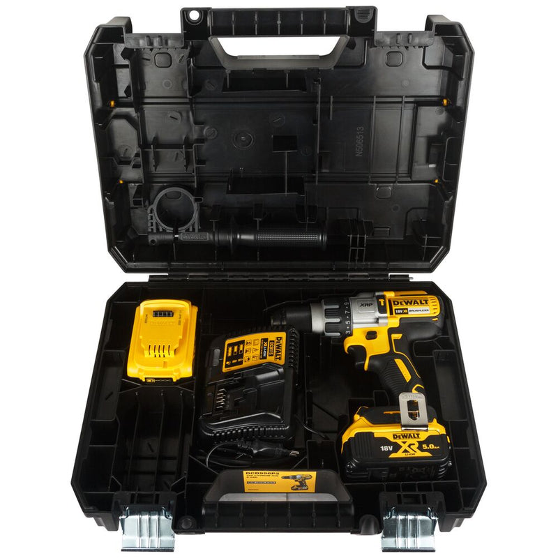 18V/2x5Ah cordless impact drill 1.5-13mm, 820W (DeWALT DCD996P2-QW)