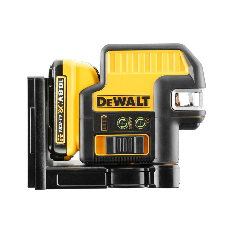 Laser vert multiligne 3x360, compatible batteries 12V-18V (DeWALT DCE089NG18-XJ)