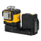 Multilinienlaser 18V, 3x360°, 2Ah XR-Akku, Lader im Koffer (DeWALT DCE089D1G18-QW)