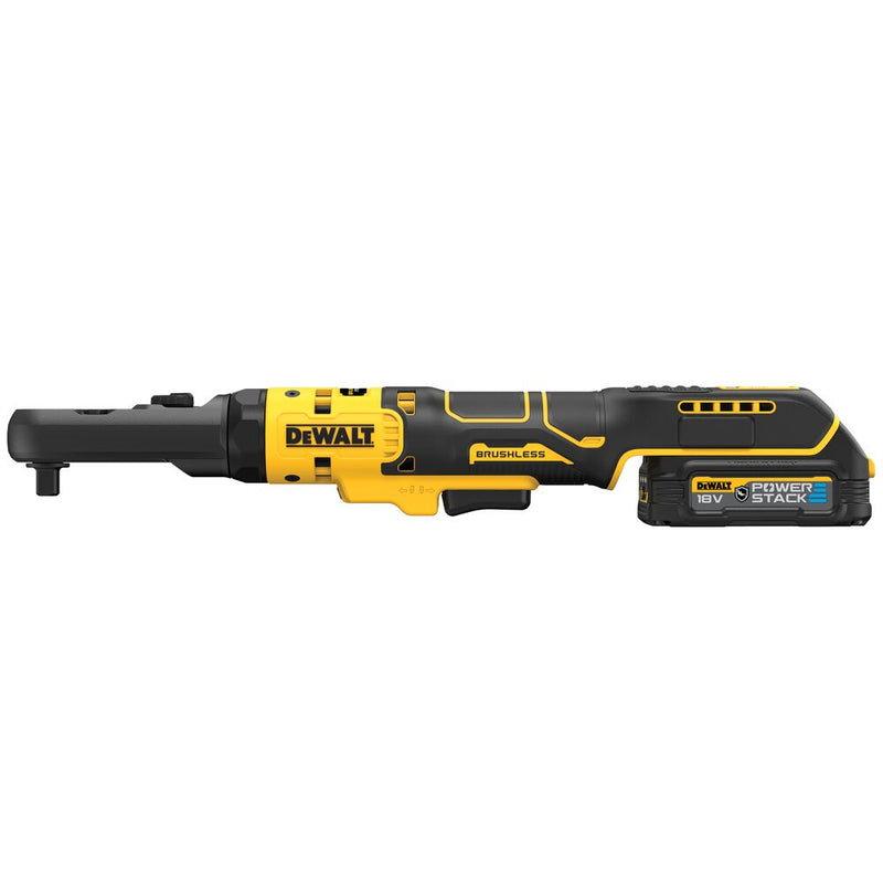 18V/1.7Ah Akku-Ratsche 3/8" & 1/2" (Bürstenlos) (DeWALT DCF510E2G-QW)