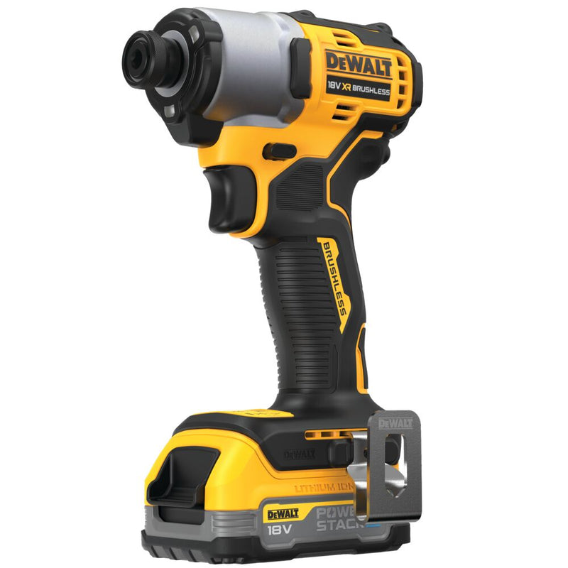 18V/1.7Ah cordless impact wrench, 1/4" (DeWALT DCF840E1T-XJ)