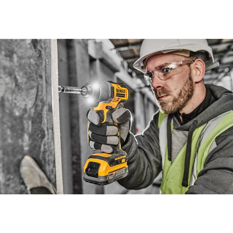 18V/1.7Ah cordless impact wrench, 1/4" (DeWALT DCF840E1T-XJ)