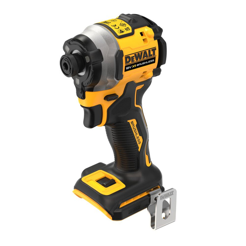 18V/2X1.7Ah cordless impact wrench 1/4" hexagon socket (DeWALT DCF850E2T-QW)