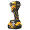 18V/2x5Ah cordless impact wrench 1/4" hexagon socket (DeWALT DCF850P2T-QW)