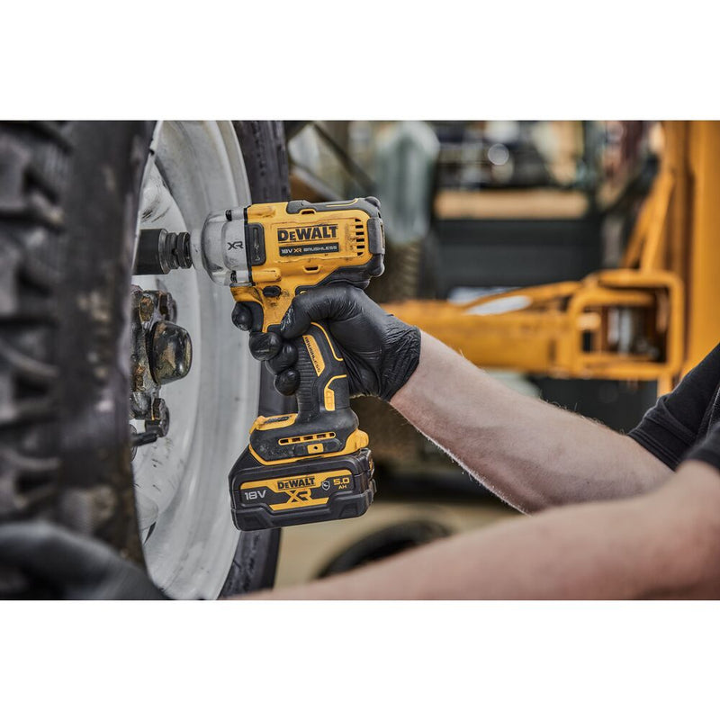 1/2" 18V/2x5Ah Akku-Schlagschrauber (DeWALT DCF891P2G-QW)