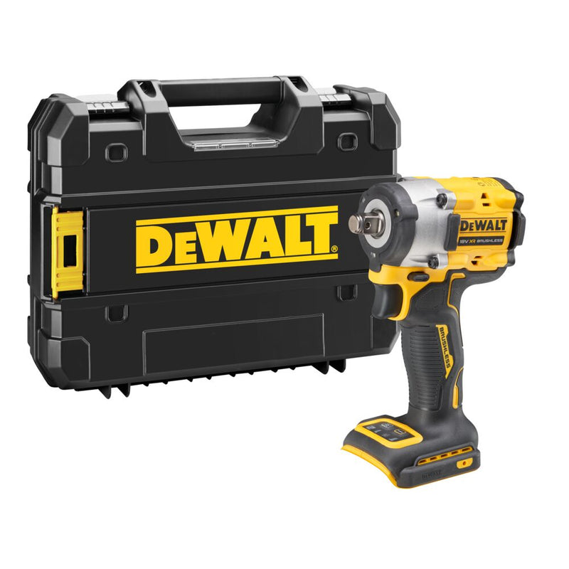 18V cordless impact wrench, 1/2", 406Nm - Basic - (DeWALT DCF921NT-XJ)