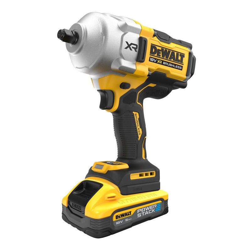 18V/2x5Ah Akku-Schlagschrauber 1/2" Außenvierkant (Basic) (DeWALT DCF961H2T-QW)