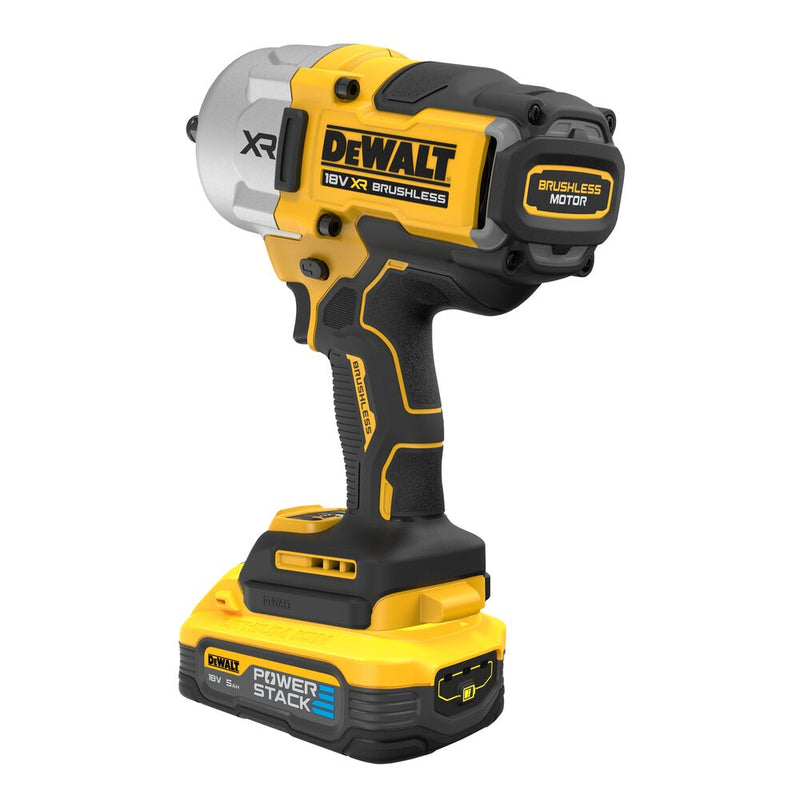 18V/5Ah cordless impact wrench 1/2" external square (Basic) (DeWALT DCF961H2T-QW)