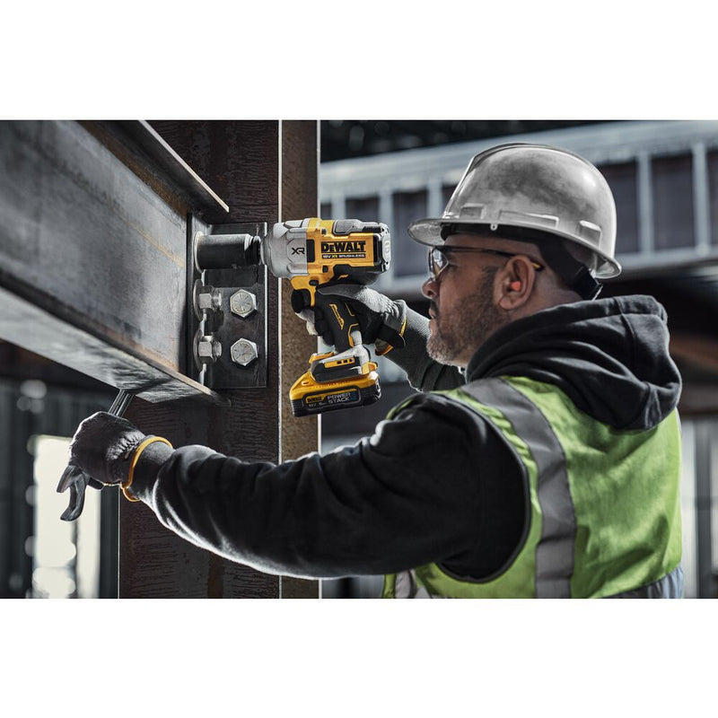 18V/2x5Ah Akku-Schlagschrauber 1/2" Außenvierkant (Basic) (DeWALT DCF961H2T-QW)