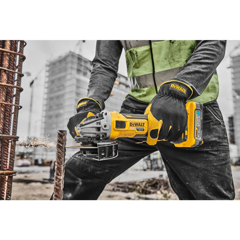 18V/2x5Ah cordless angle grinder 125mm (brushless) (DeWALT DCG405H2T-QW)