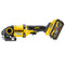 Meuleuse d'angle sans fil 18V/2x6Ah 125mm (sans balais) (DeWALT DCG418T2-QW)