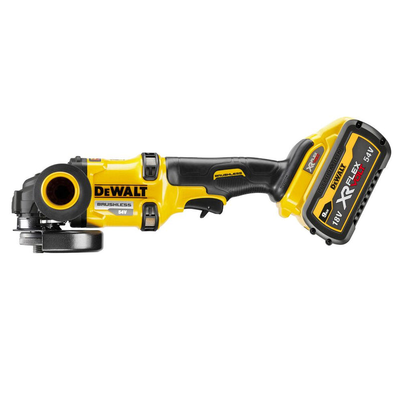 Meuleuse d'angle sans fil 54V/2x9Ah 125mm (DeWALT DCG418X2-QW)