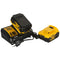 18V/2x5Ah cordless straight grinder 6mm, T STAK-Box II (DeWALT DCG426P2-QW)