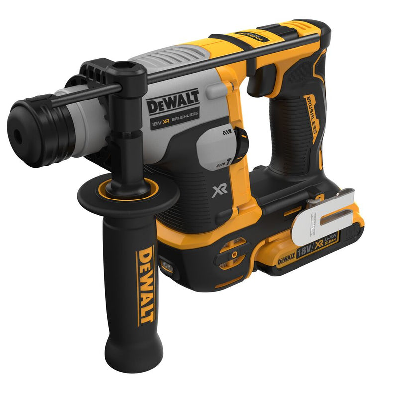 18V/2x5Ah SDS plus cordless combination hammer 16mm set, 1.4J (DeWALT DCH172D2-QW)