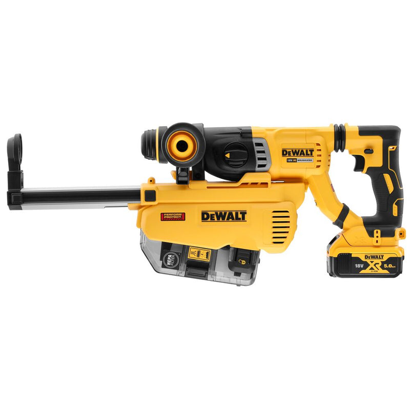 18V/5Ah SDS-plus Akku-Kombihammer 26mm, 3,1J (DeWALT DCH263P1-QW)