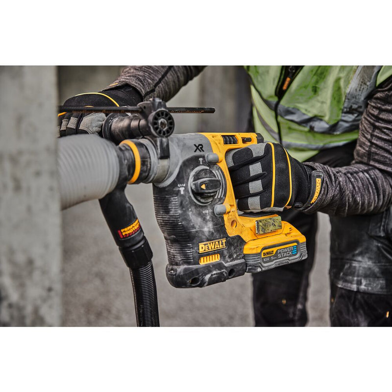 18V/5Ah SDS-plus cordless combination hammer 24mm, 2.1J (DeWALT DCH273H2T-QW)