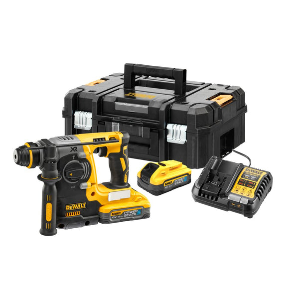 18V/5Ah SDS-plus Akku-Kombihammer 24mm, 2,1J (DeWALT DCH273H2T-QW)