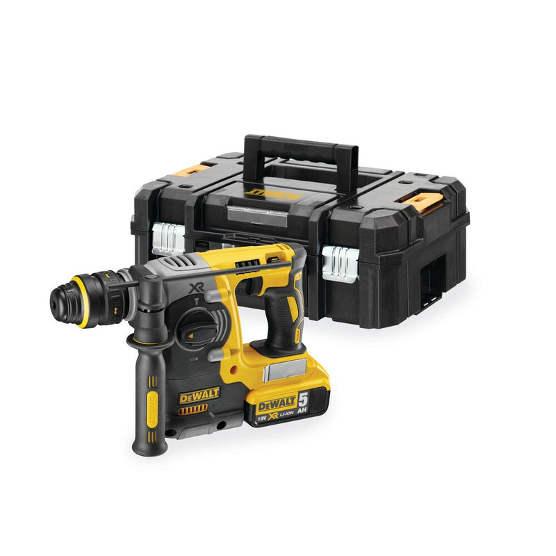 18V/2x5Ah SDS-plus Akku-Kombihammer 24mm, 2,1J (DeWALT DCH273P2T-QW)