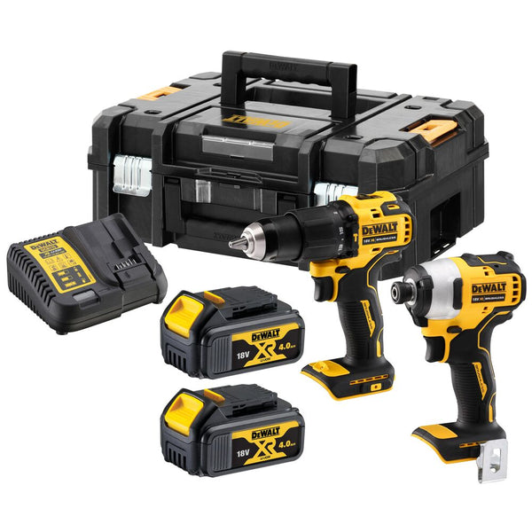 Pack combiné de batteries 18 V/4,0 Ah (5 pièces) TSTAK (DeWALT DCK2062M2T-QW)