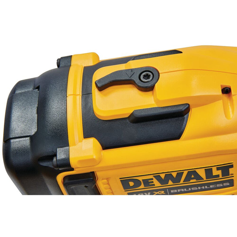 18V/2x2Ah cordless nailer, roofing felt nailer, stapler (DeWALT DCN45RND2-QW)