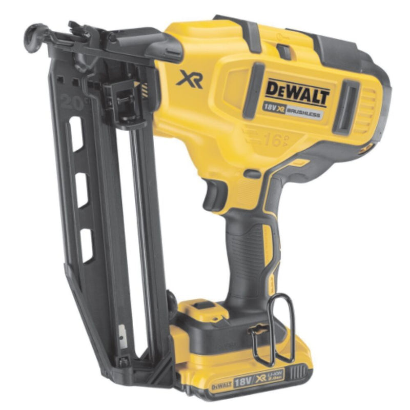 18V/2x2Ah XR Akku-Nagel- & Klammergeräte, Stiftnagler (DeWALT DCN660D2-QW)