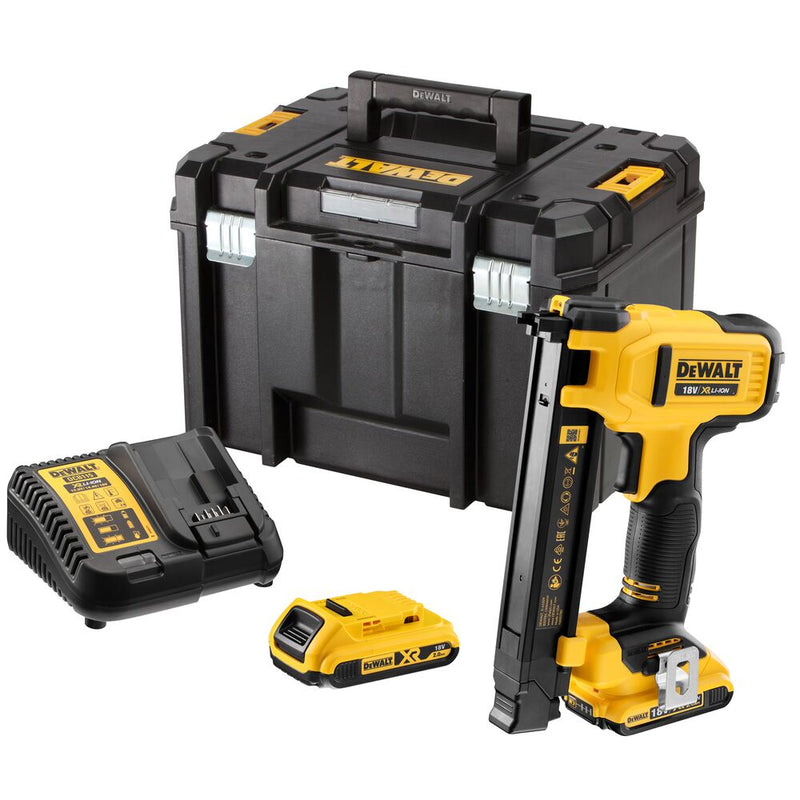 18V/2x2Ah cordless nailer &amp; stapler 60mm (DeWALT DCN701D2-QW)