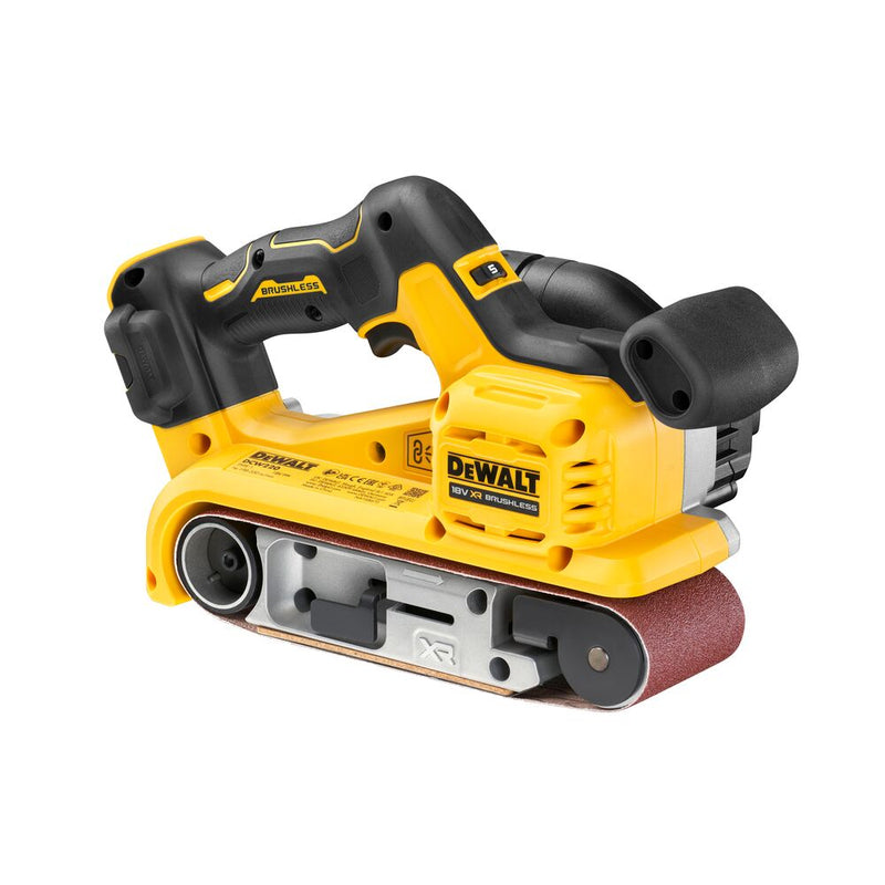 18V cordless belt sander (75x533mm), basic version (DeWALT DCW220NT-XJ)
