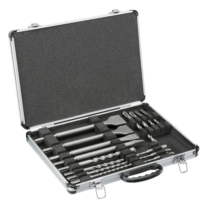 Meißel u.Bohrer- Set 15-tlg. SDS-plus (DT9679-QZ)