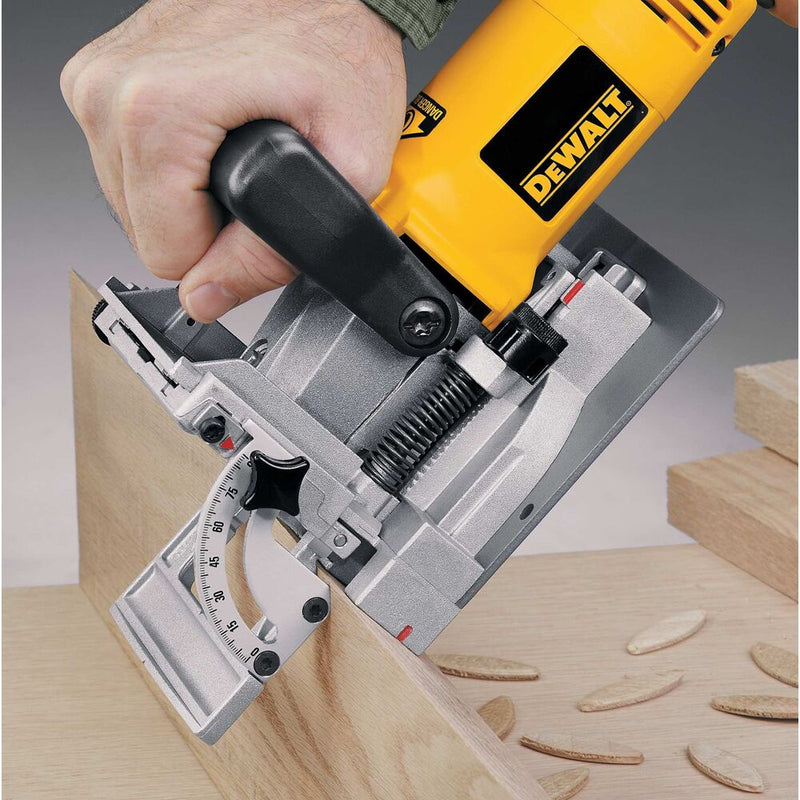 600 W / 220 V slat jointer in case (DeWALT DW682K-QS)