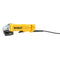 125mm/1,400W angle grinder with dead man's switch (DeWALT DWE4233-QS)